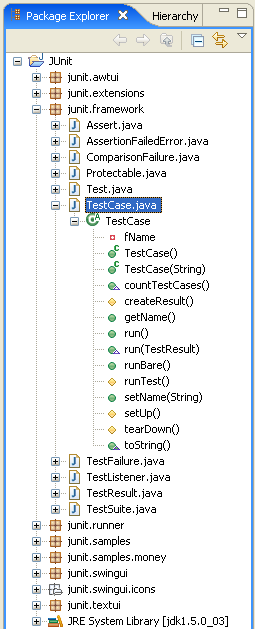 Package explorer