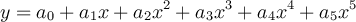 Type in program "info Polynomial5" to see the formula.